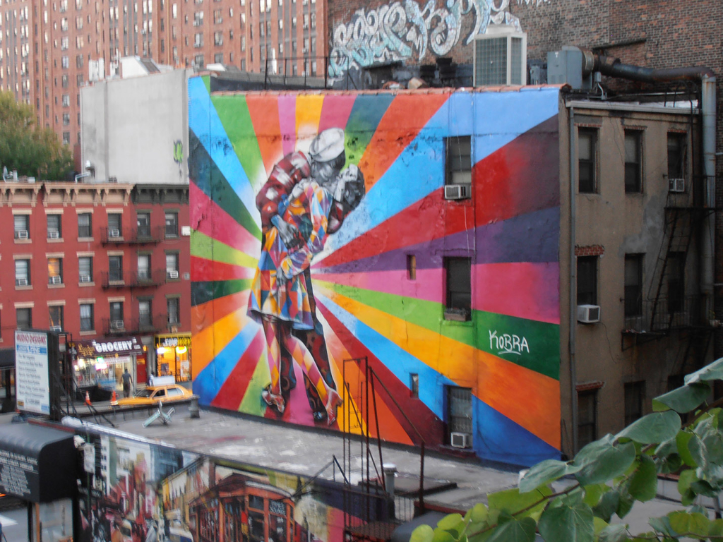 The High Line , Elevated Linear Park, in NYC