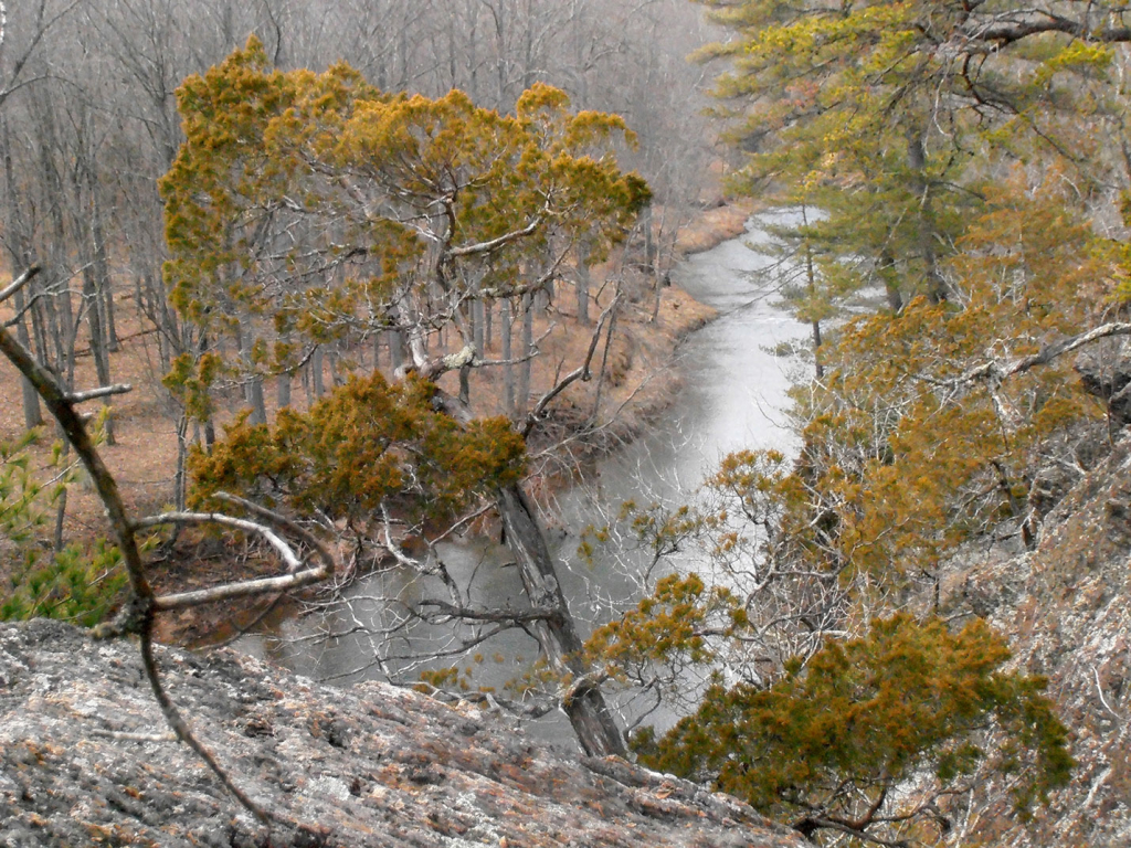North River, West Virginia, Shale Barrens, Cliffs, Bear Paw
